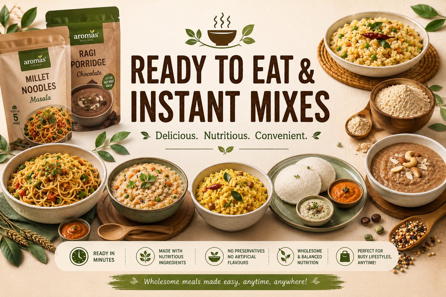 Ready to Eat & Instant Mixes