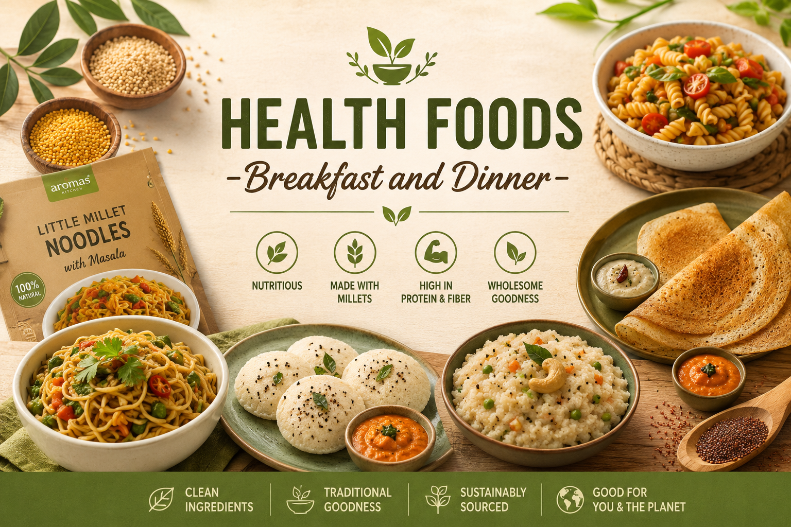 Health Foods-Breakfast & Dinner