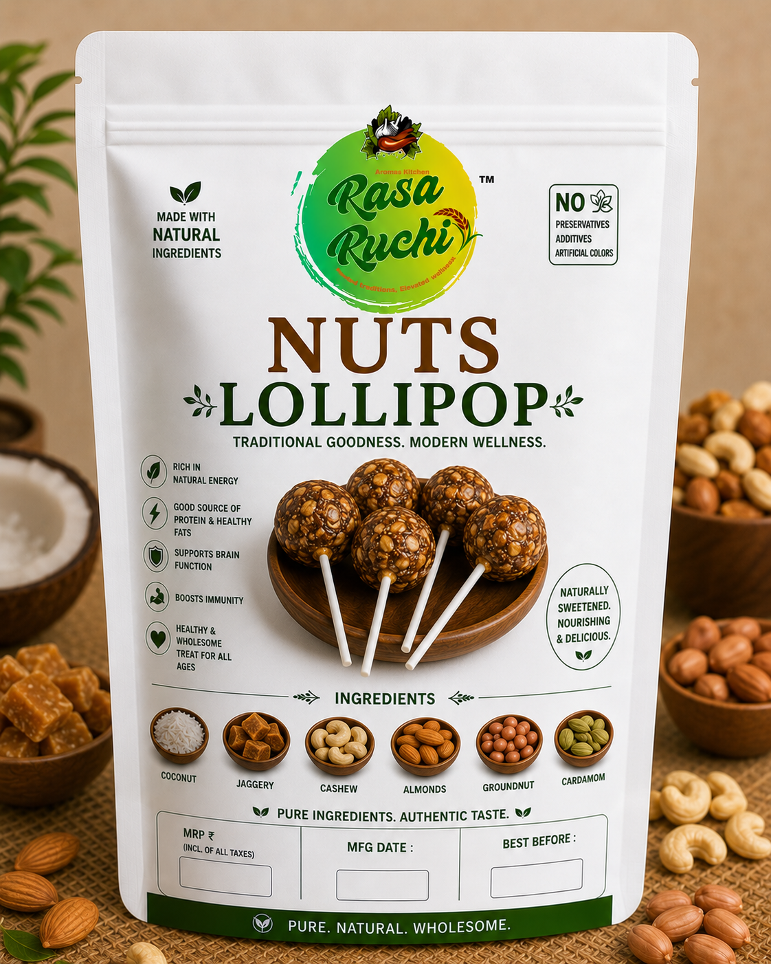 NUTS LOLLIPOP